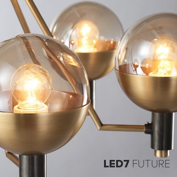 Loft Industry Modern - RetroFuture Chandelier